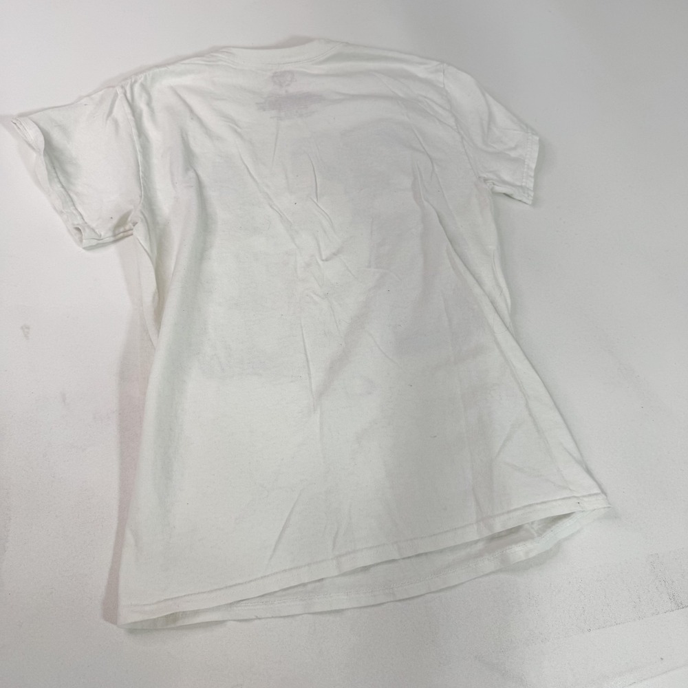 Selena Shirt Womens Small White Multi‎ Photo Collage Graphic Tee 2018 - Picture 5 of 6